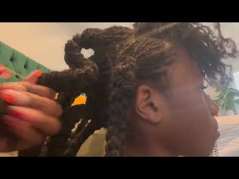 HOW TO| 1st Microloc Retie at 5 weeks