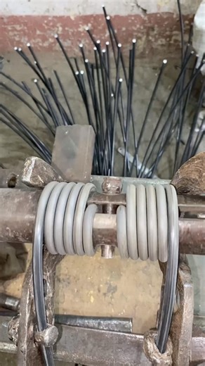 From Single Wire to Double Spring | Amazing Spring Making Process