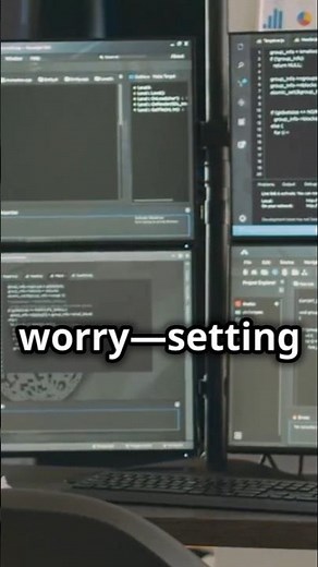 Dual monitor setup "Why You NEED Dual Screens!" #shorts