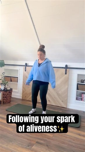 Following your spark of aliveness #embodiment #slowdown #shorts