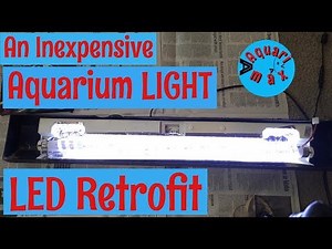 LED Aquarium Lighting-Retrofit DIY