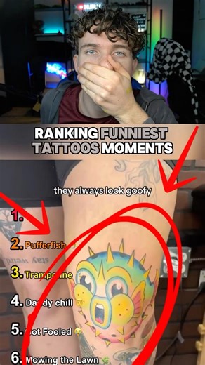 These tattoos go crazy 😭