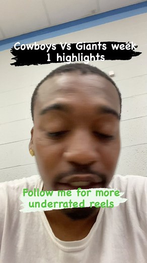 21 reactions · 4 comments | Week 1 Giants vs Cowboys highlights #nfl #nflfootball #rivalry #highlights #cowboys #giants #pinch | KeithScoob Smith | Facebook