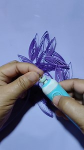 Long teardrop shape | JUDAI's Quilling craft