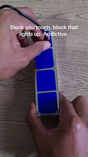 Brilliant Tetris Lamp That Lights Up With A Touch