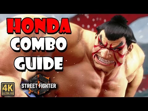 E. Honda Combo Guide - Street Fighter 6