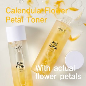 659K views · 1.5K reactions | Real Floral Toner with Real Petals Plenty of calendula to help calm the skin. Offer soothing and moisture to sensitive skin With NACIFIC Real Floral Toner藍 . Purchase link▶https://bit.ly/2LGRAO8 | Nacific | Facebook