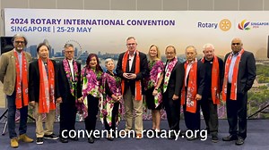 1.1K views · 51 reactions | #Rotary President-elect Gordon McInally invites you to register for the 2024 Rotary International Convention - Singapore at the #Rotary23 House of Friendship in Melbourne or online at convention.rotary.org. Register and pay by 1 June for limited-time savings! | Rotary International | Facebook