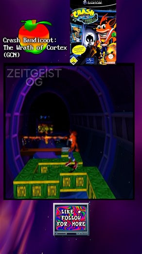 ZeitgeistOG on Instagram: "Crash Bandicoot: The Wrath of Cortex Level 25: Cortex Vortex Green Gem Path A really difficult path to take. Inside of Cortex's space station facing a gauntlet of tricky jumps and lab assistants trying to take us out! The final level of the final warp room! Crash WoC(2001) is the next game after Warped but not actually crash 4! its pretty good honestly. Played on the GameCube but was also released on the PlayStation2 and Original Xbox #gaming #retro #videogame #retroga