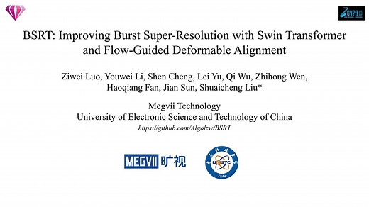 BSRT: Burst Super-Resolution Transformer