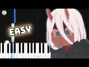 Darling in the Franxx ED 4 - "Hitori" - EASY Piano Tutorial & Sheet Music