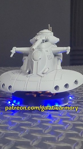Our AAT tank model that's capable of ACTUAL levitation! #starwars #3dprinting #3dprint #3dprinted #clonewars #theclonewars #badbatch #propmaking #starwarsart #galacticarmory | Galactic Armory