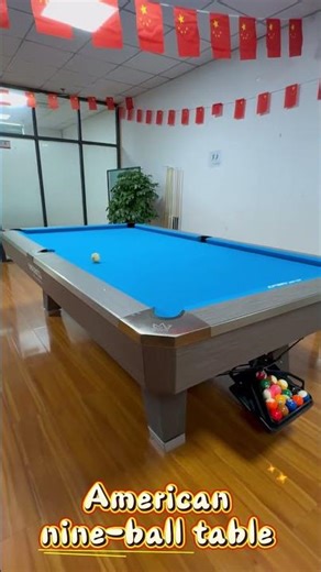 brand new American nine-ball billiard table costs only $3,500#billiardslife #pool #pooltable #9ball