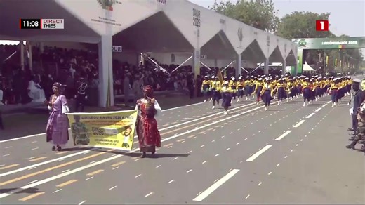 Majorettes de l'école Aples : Défilé du 4 avril 2026 à Thiès