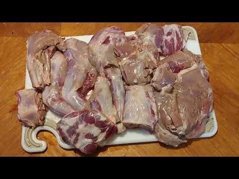 Cooking southern-style Raccoon