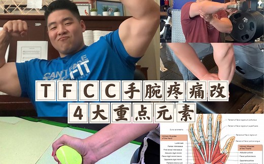 TFCC手腕疼痛改善4大重点要素