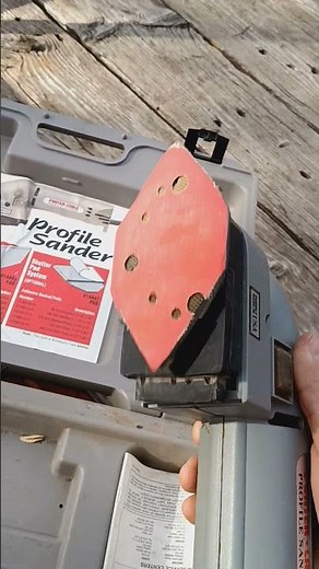 Porter Cable Profile Sander #2 Demo