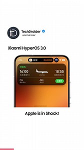 70K views · 1.3K reactions | Xiaomi HyperOS 3.0 - Apple in Shock  | TechDroider | Facebook