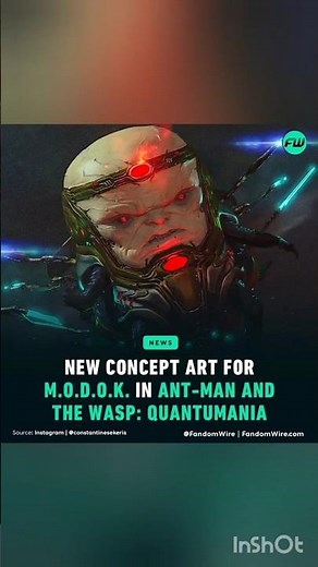 New concept design for MODOK in antman 3