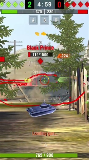 Non-stop shots. No mercy. Just victory. 💥🔥Normandy map — pure action in World of Tanks Blitz!