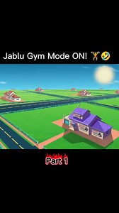 Jablu Gym Mode ON! [Part 1] 🏋️🤣 #Jablu #JabluGym #GymModeOn #JabluWorkout #GymComedy #FunnyGym #CartoonGym #WorkoutFail #GymFunny #GymReels #WorkoutReels #JabluReels | William Noah
