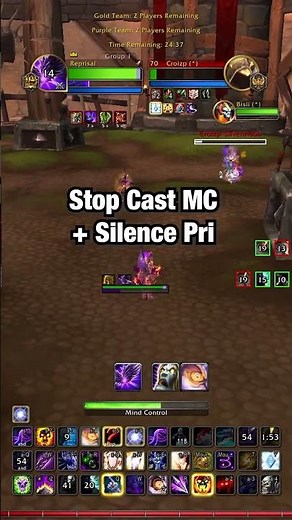 The MOST Frenetic Shadow Priest PvP Gameplay