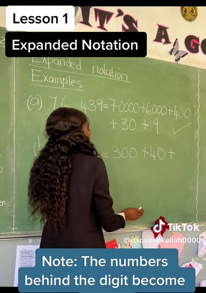 Hi there learners. Here is an explanation of Expanded notation. Grade 4-7 can use this if they get stuck while studying for the upcoming exams. Remember to comment which topic to do next before our exams. All the best . #mathstutorials #mathematic #teacher #voiceeffects