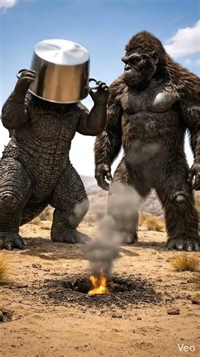 Godzila and kingkong