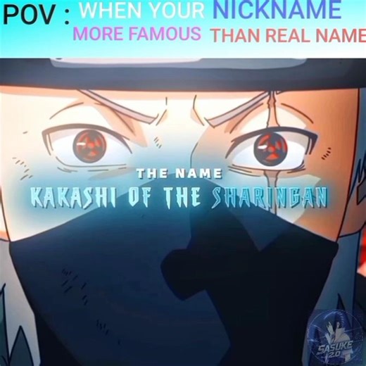 Why The Entire Ninja World Fears : the Kakashi of the Sharingan 🌬