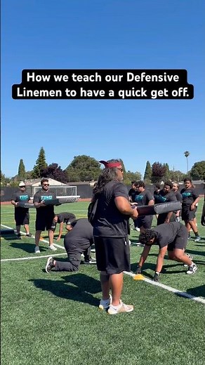 Football drills for High school Defensive Linemen. #football #training #athlete #shorts #shortvideo