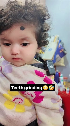 Shreeja on Instagram: "Teeth grinding 😬 🤣#shreeja🥰"