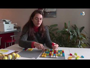 Des Lego pour apprendre à lire le braille - Deux enseignants de Grenoble inventent une méthode
