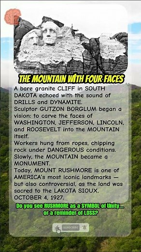 Mount Rushmore Begins | The Mountain With Four Faces | October 4, 1927