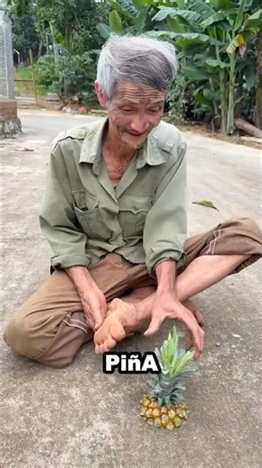 They laughed at him… So he grew his own pineapple! 🍍😲 #shorts
