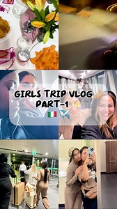 Girls trip-Vlog 🇮🇹 Part-1✨ | Darlious Beauty