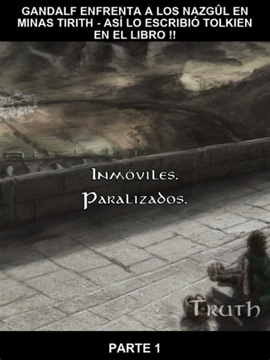 Gandalf Enfrenta a los Nazgûl en Minas Tirith - Así lo Escribió Tolkien en el Libro !! - P1 #ElSeñorDeLosAnillos #Tolkien #Gandalf #TierraMedia #viral