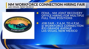 FEMA New Mexico Joint Recovery Office to host hiring fair in Las Vegas