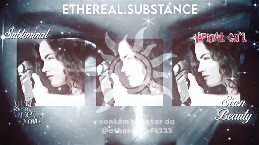 #SUBLIMINAL — Este subliminal ativa a energia da sereia primordial, despertando uma beleza hipnótica, magnética e impossível de ser ignorada. A presença se torna encantadora, o olhar profundo e sedutor, e a voz naturalmente envolvente, capaz de atrair atenção sem esforço. O corpo entra em equilíbrio saudável, adquirindo leveza, proporção e definição, com cintura afinada, barriga chapada e uma silhueta esbelta, feminina e poderosa. O cabelo se fortalece, ganha brilho e ondulações naturais, reflet