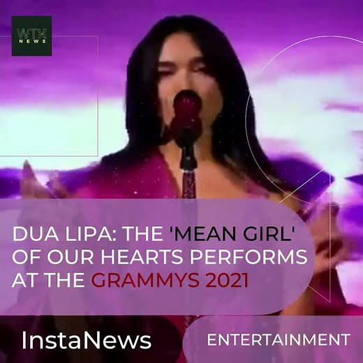Watch Dua Lipa Grammys 2021 - Perform “Don’t Start Now," at Grammys 2021 - Sensational
