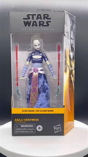 Star Wars | Black Series Asajj Ventress #starwars #unboxing #blackseries
