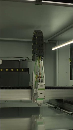 Laser cutting in action #madeincanada #laser #cnc #marinetechnology