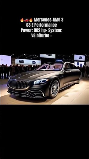 Mercedes-AMG S 63 E Performance• Power: 802 hp• System: V8 biturbo + electric motor