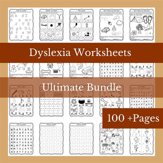 Dyslexia Reading Workbook: 100  Spelling Activities, Ages 6  (digital Download) - Etsy