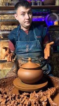 Master Potter at Work: Creating a Masterpiece in Seconds! 🏺✨ #claypotter05 #shorts