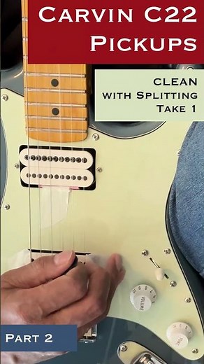 What makes this Carvin C22 pickup feel so three-dimensional under the fingers?