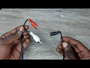 Fix - Repair RCA to AUX Cable