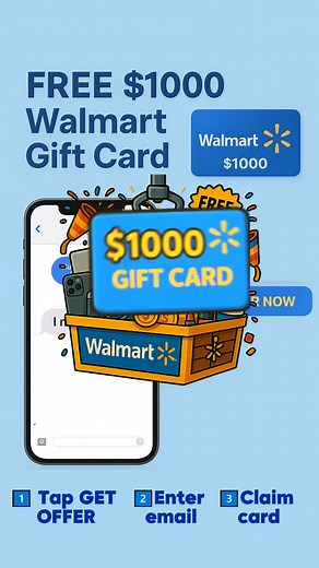 Hey, Walmart shoppers! There’s a quick way to see if you’re eligible for a $1000 Walmart Gift Card. Takes seconds—tap now and check your status. | MoGiiiift