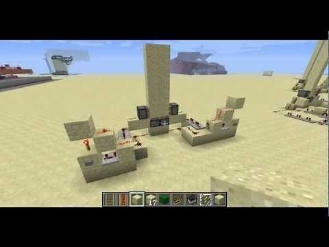 Sand Counter/Elevator [Minecraft Tutorial]