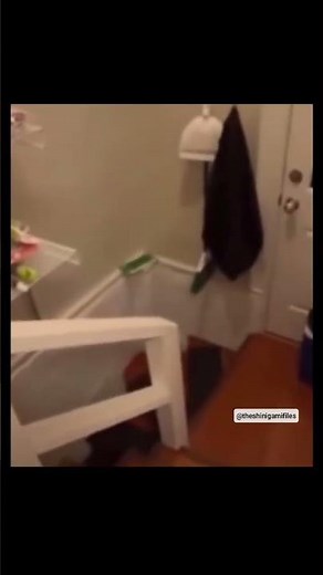 This spine-chilling video captures a series of unexplained events in a suburban home.