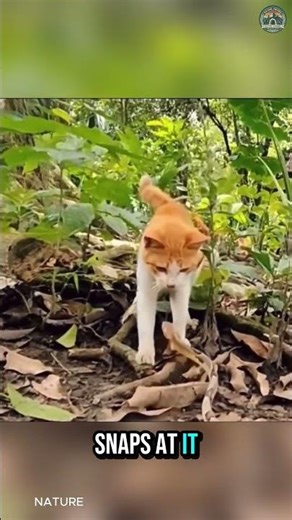 Cat vs Snake Reflex Speed Test 😱 #shorts #animals #science